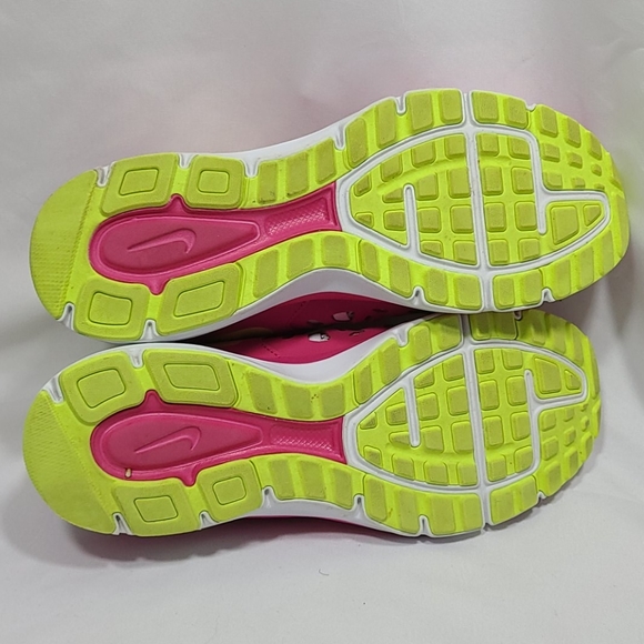 Nike Dual Fusion Run 2 Pure Platinum Girl Size 7Y - Picture 6 of 8